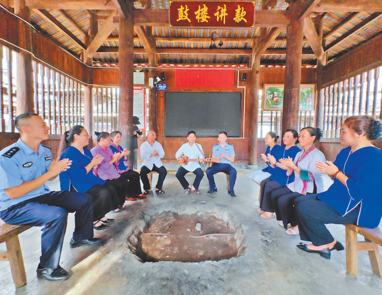广西三江侗族自治县：“双回访”搭建民心桥“款文化”为法治添力 